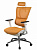 Эргономичное кресло в белом корпусе Comfort Seating Mirus, оранжевый