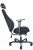 Кресло Falto DISPATCHER–LUX LONG 1901-8H D.GREY SV-280-3001(Черн каркас / серая ткань / АЛ Крестовина)